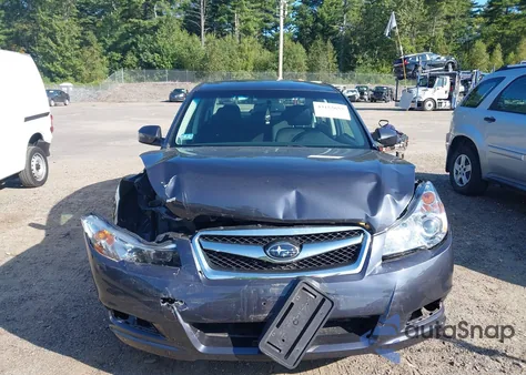 2012 Subaru Legacy 2.5I Premium из США, поврежденный, VIN 4S3BMBC68C3014417